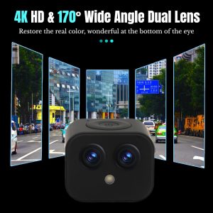 مینی دوربین ورزشی و نظارتی مدل Dual Lens