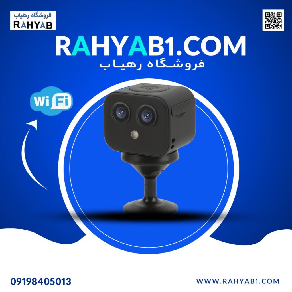 مینی دوربین ورزشی و نظارتی مدل Dual Lens