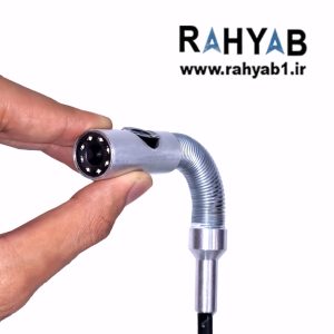 دوربین آندوسکوپی صنعتی شلنگی  2 لنز 5 متری بازرسی چاه و لوله